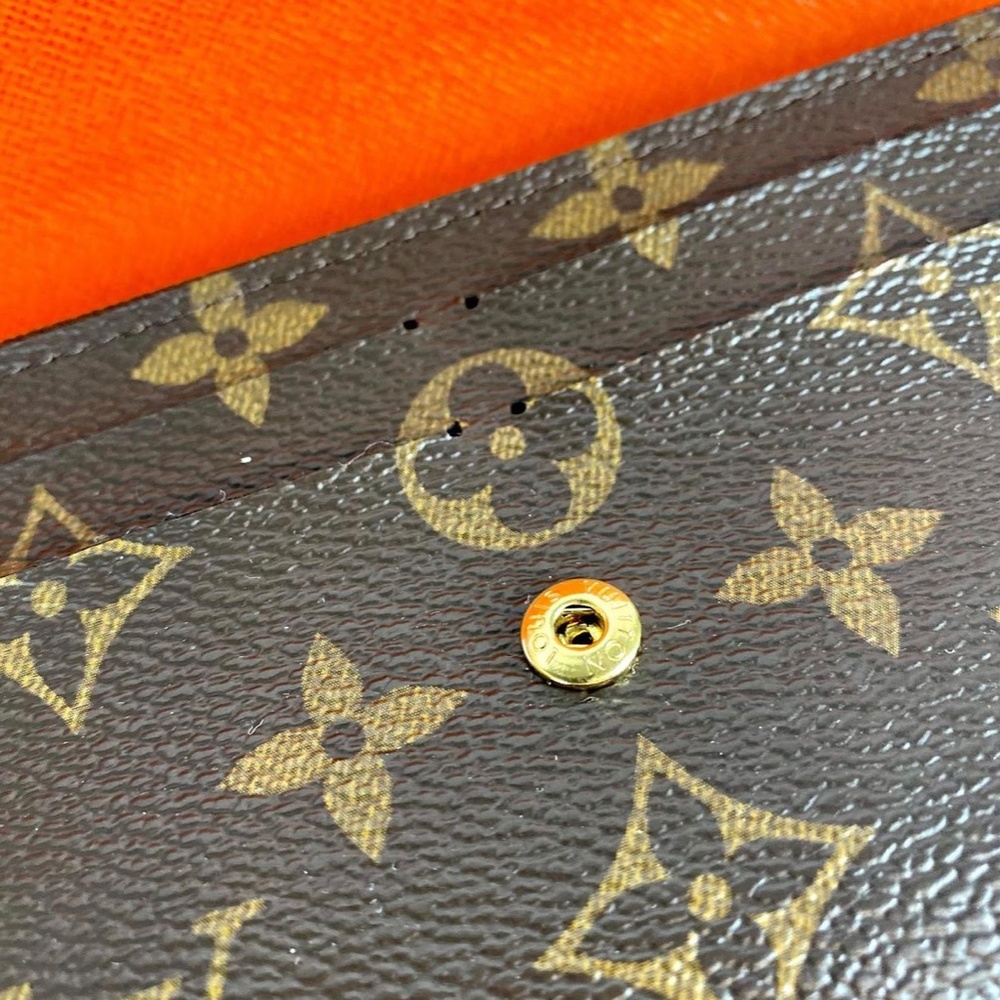 Monogram Emilie wallet - Picture 8 of 9
